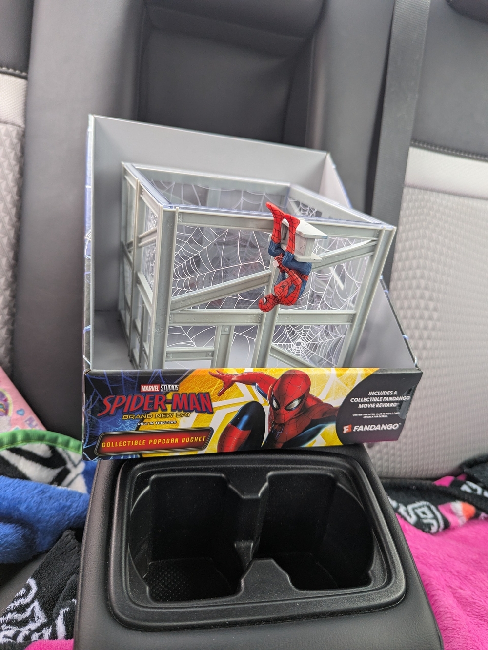 Spider-Man Collectible Popcorn Bucket - Red & Gray